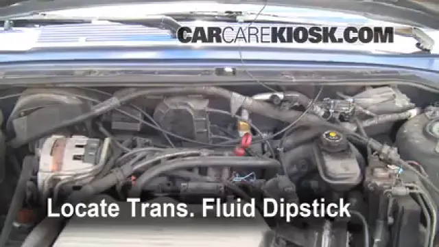 1996 Oldsmobile Cutlass Ciera 3.1L V6 Sedan Transmission Fluid Check Fluid Level
